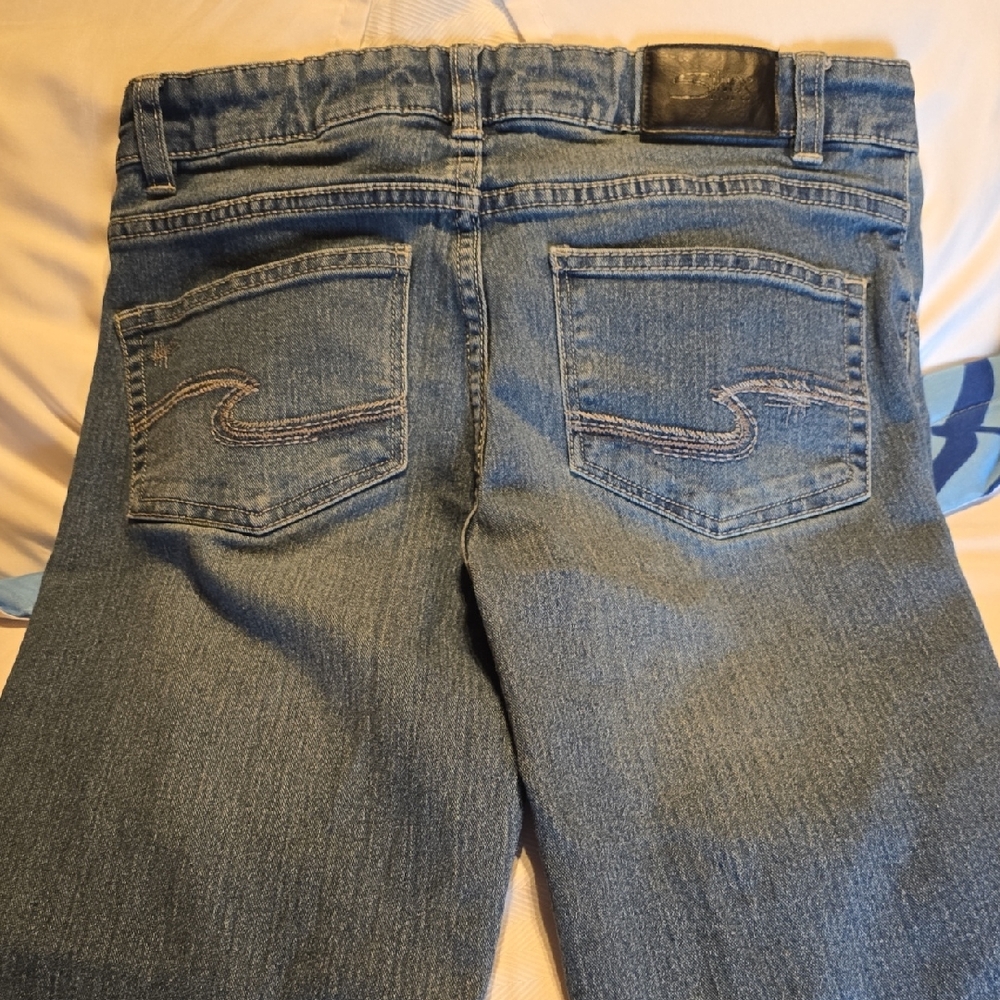 Boy's Silver  Blue Denim Jeans (Zane)